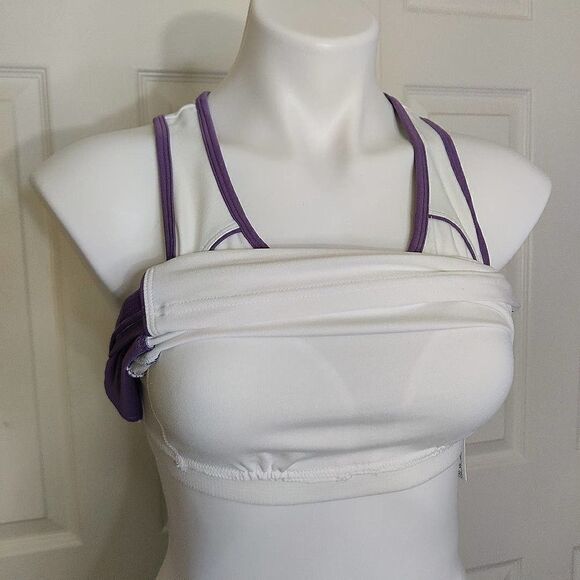 Nike Fit Dry fitted racerback tank top 208401-110 M - Picture 6 of 10